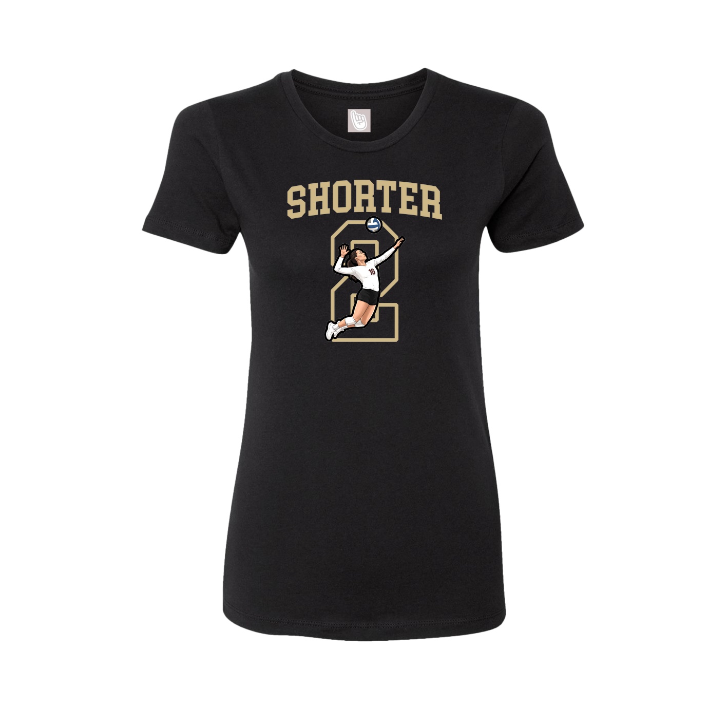 Womens Tee — Shirsey in Black