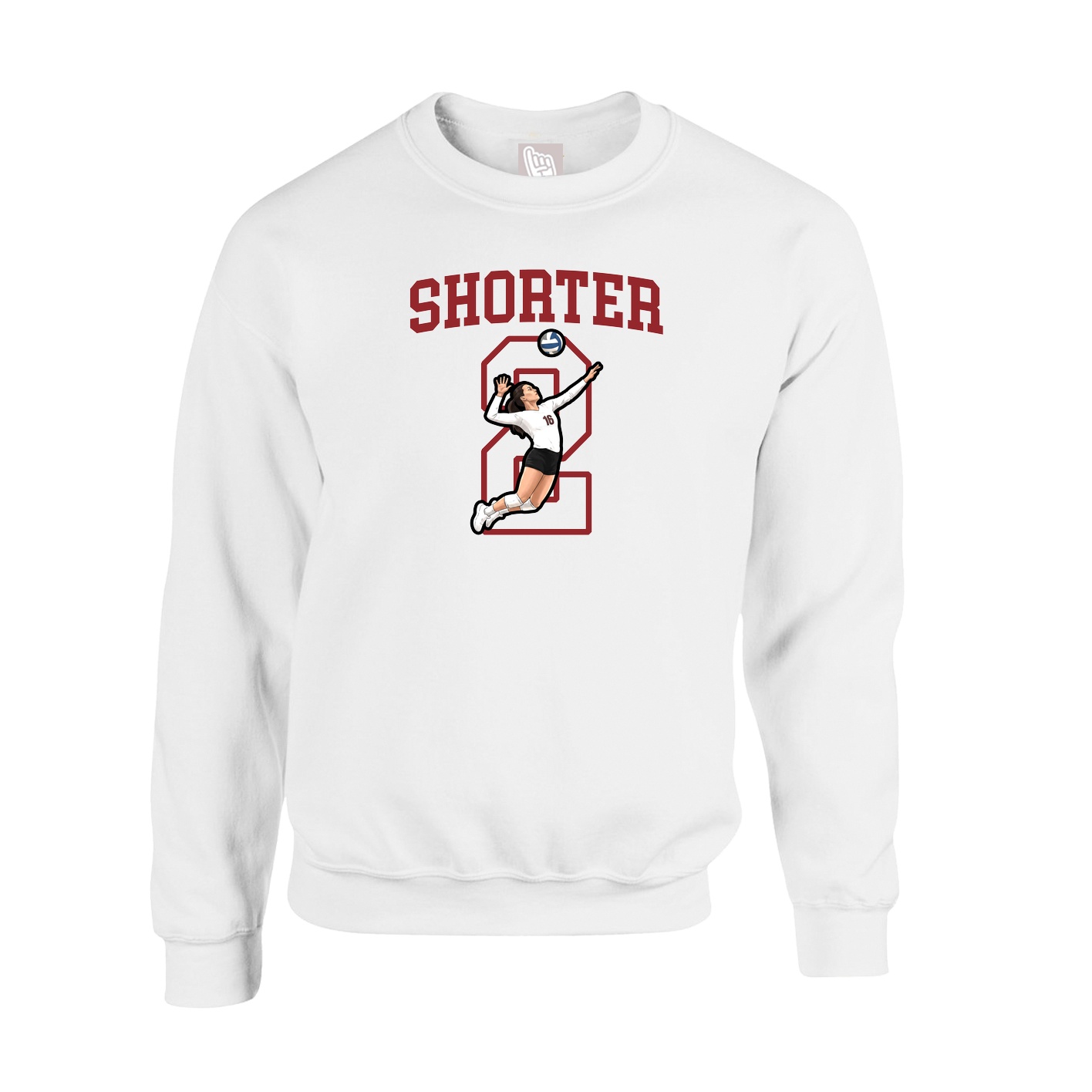 Fleece Crew — Shirsey in White