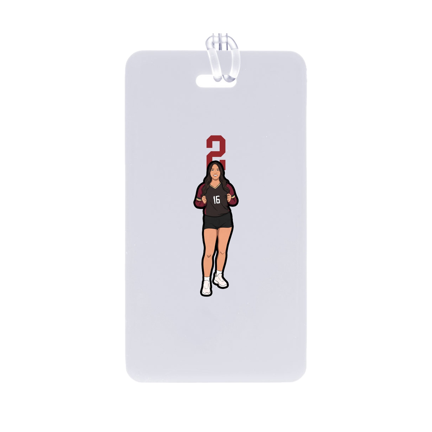 Bag Tag — Number Top in Classic