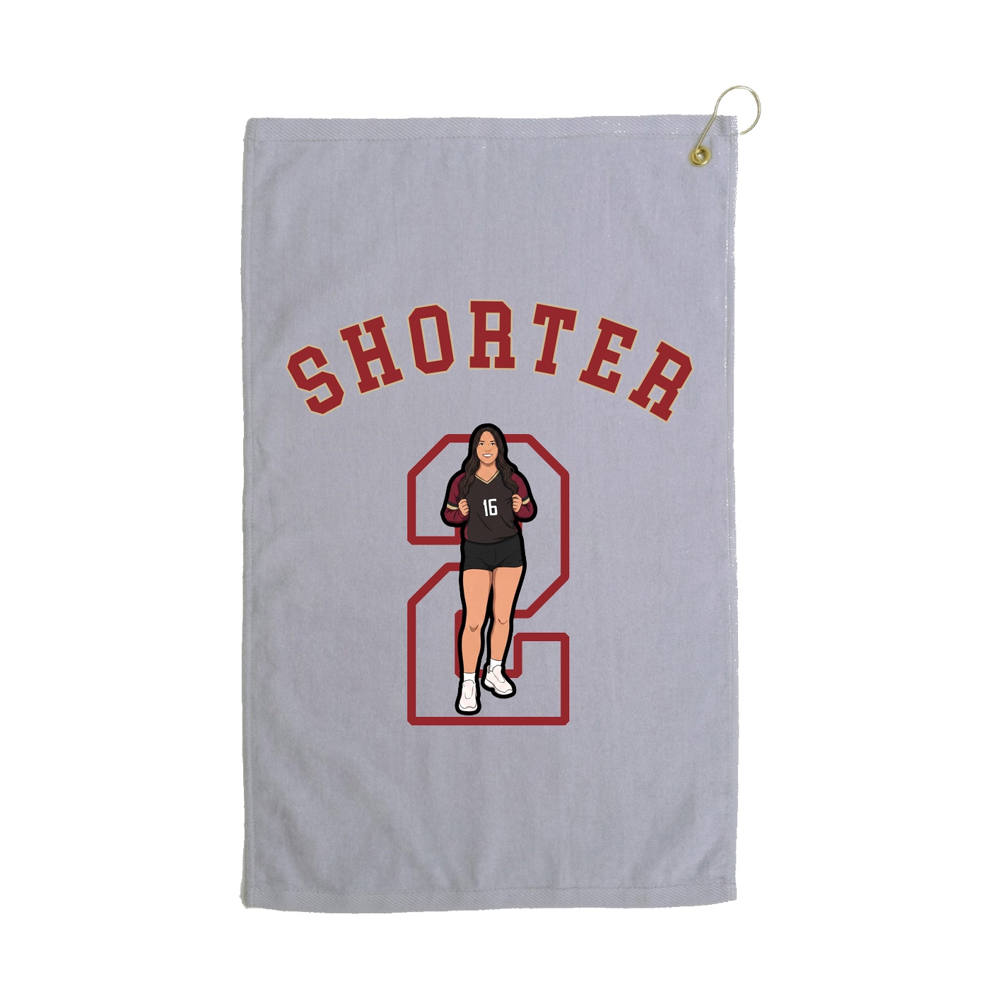 Golf Towel — Shirsey Arch in Grey