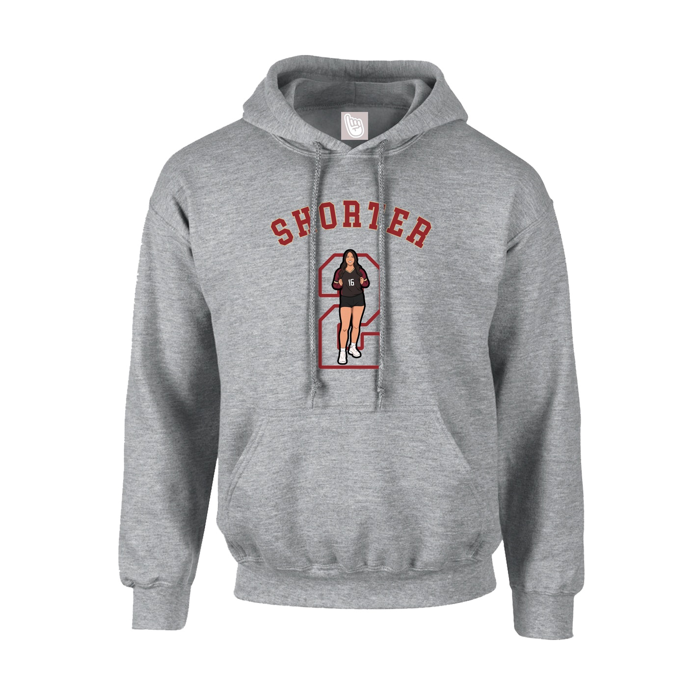 Hoodie — Shirsey Arch in Grey