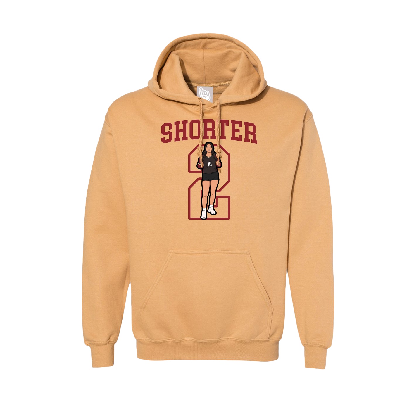 Hoodie — Shirsey in Vegas Gold