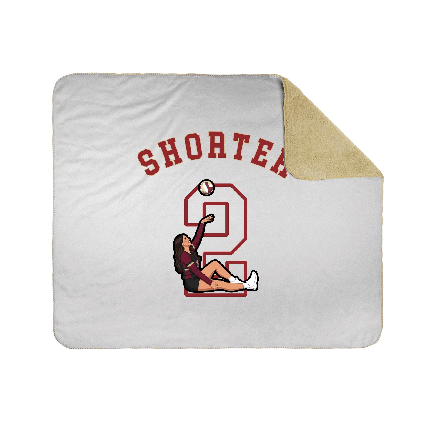 Throw Blanket — Shirsey Arch in White