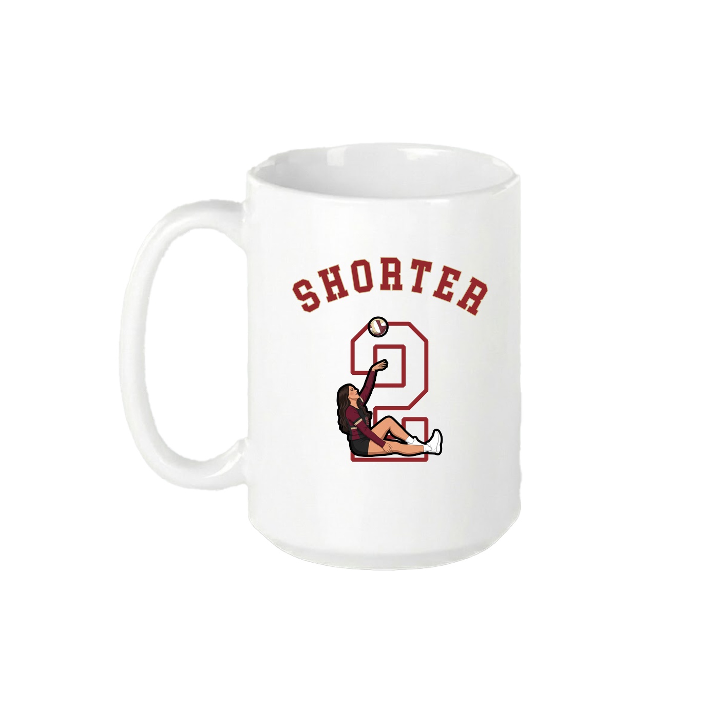 15oz Coffee Mug — Shirsey Arch in White