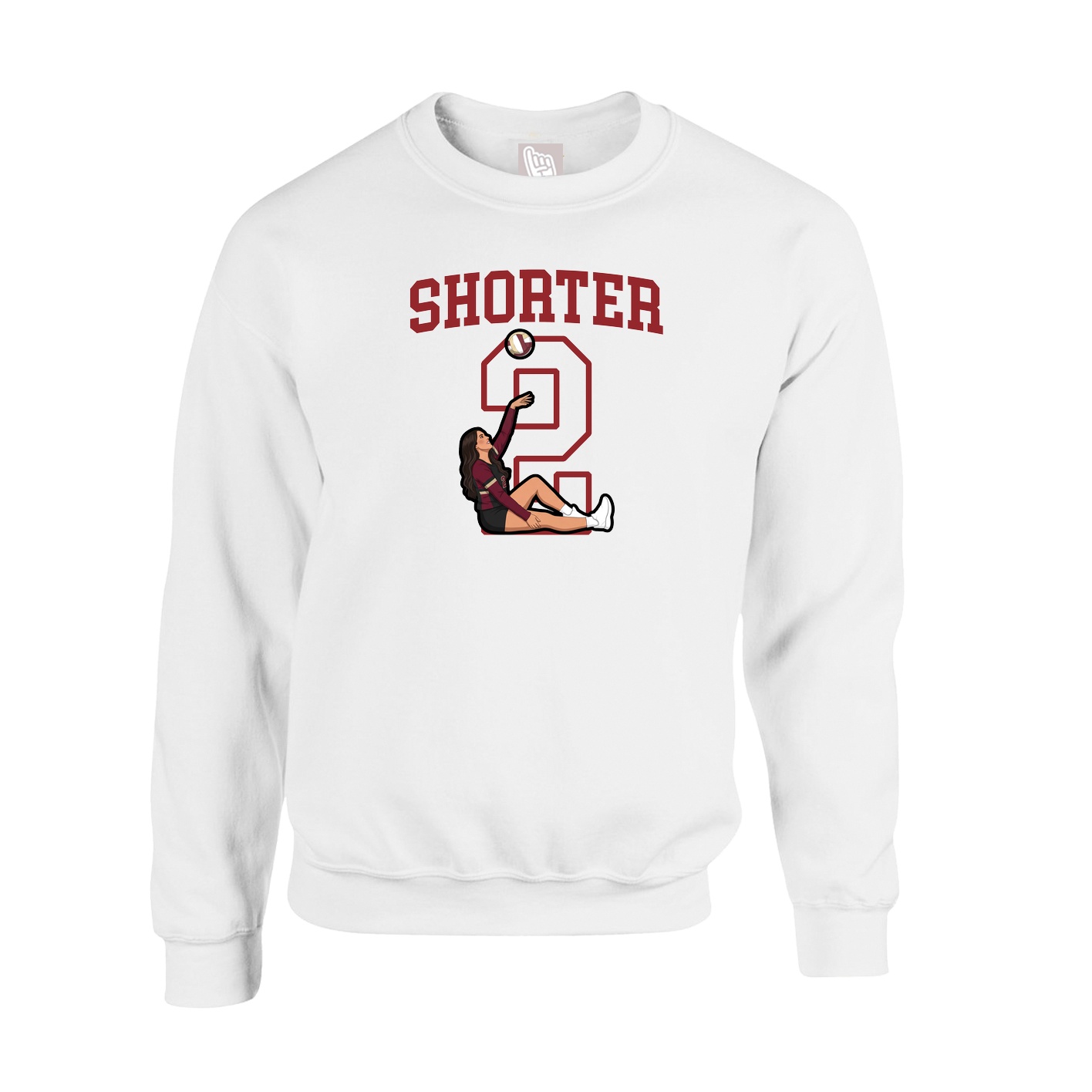 Fleece Crew — Shirsey in White