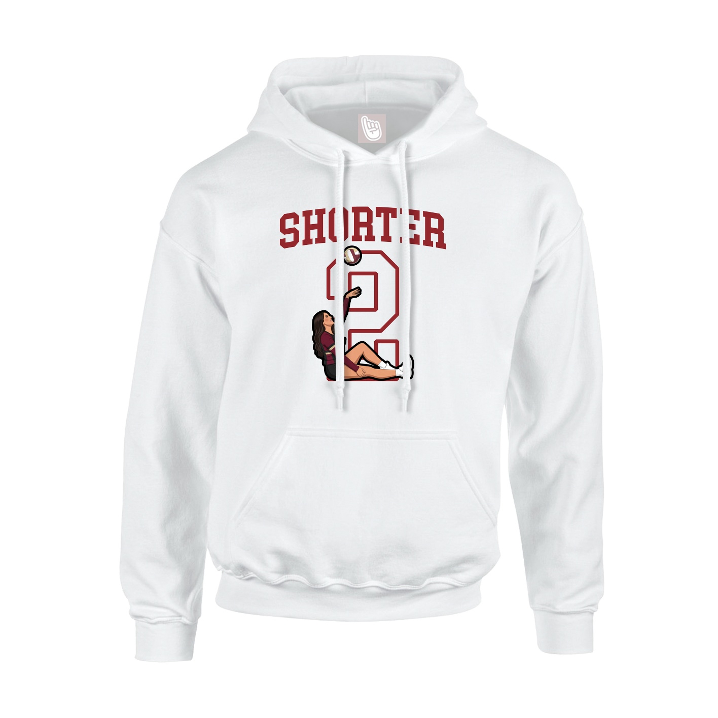 Youth Hoodie — Shirsey in White