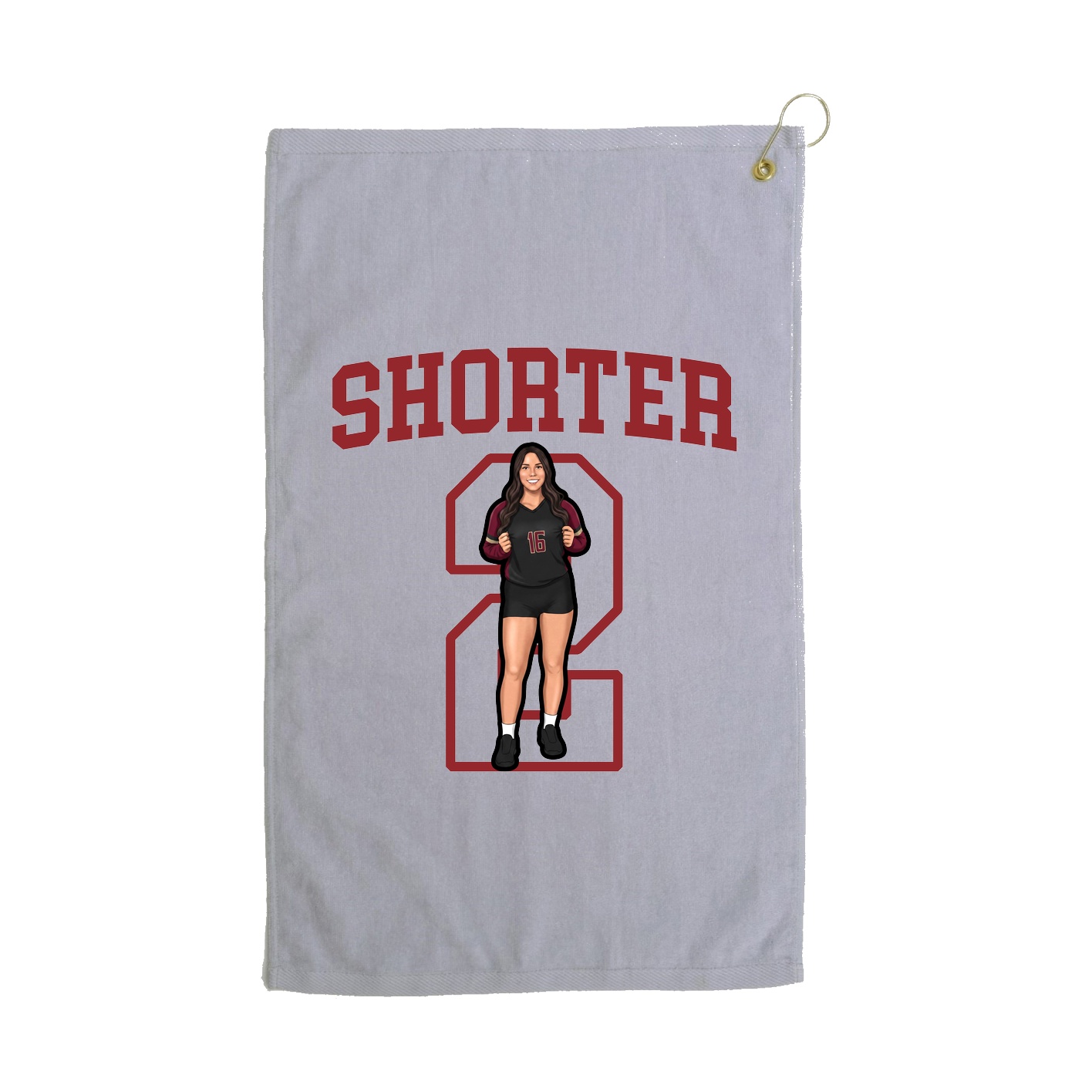 Golf Towel — Shirsey in Grey