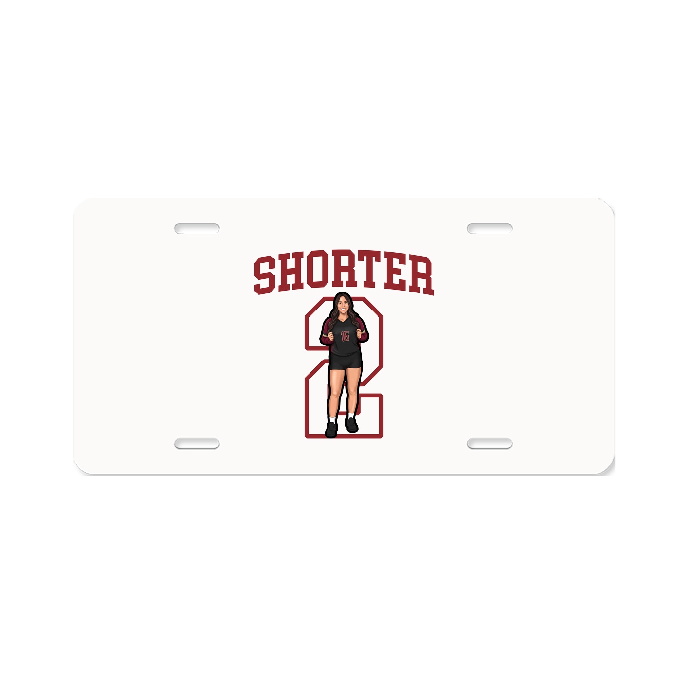 License Plate — Shirsey in Classic