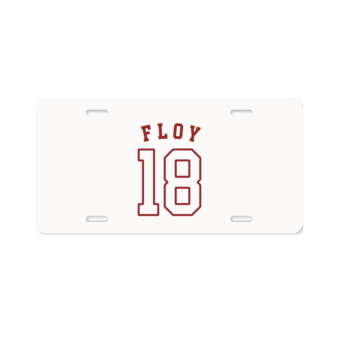 License Plate — Shirsey Arch in Classic
