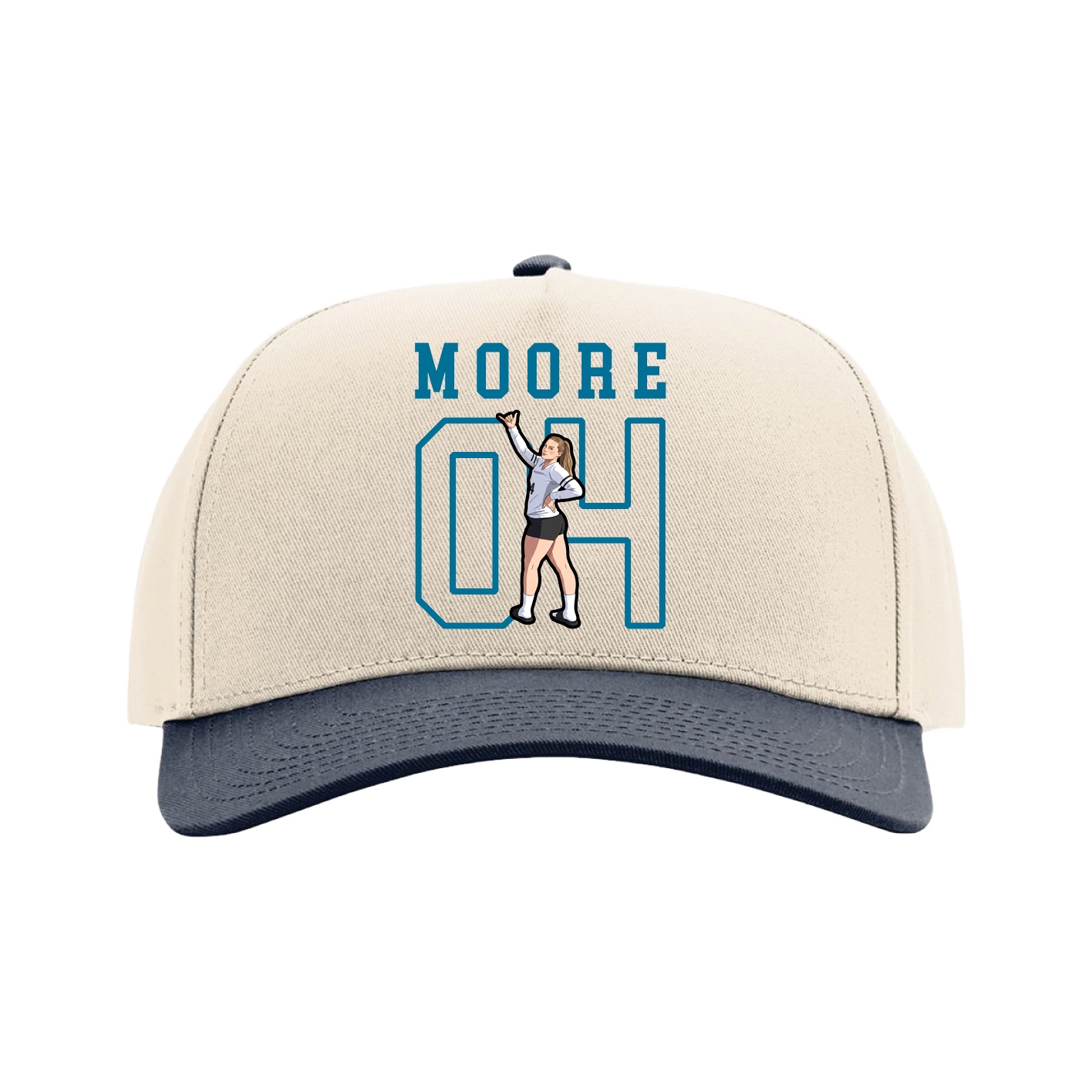 Full Fabric Five-Panel Champ Cap