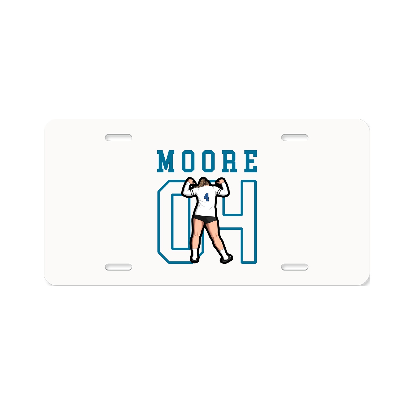 Aluminum License Plate