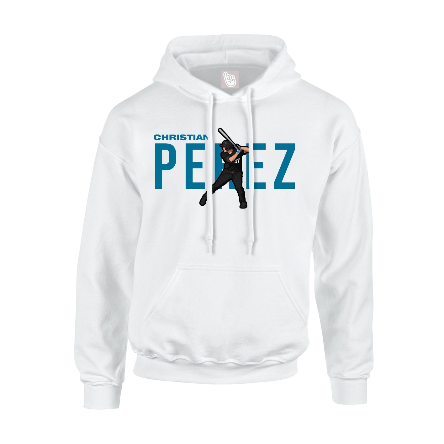 Hoodie — Player Name in White