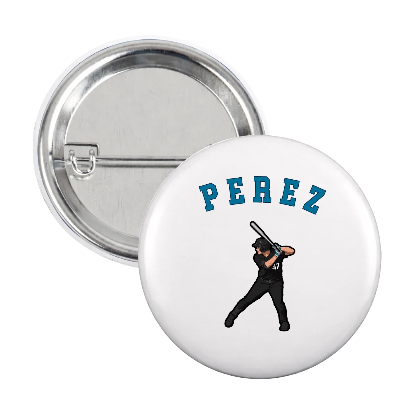 Game Day Button — Shirsey Arch in White