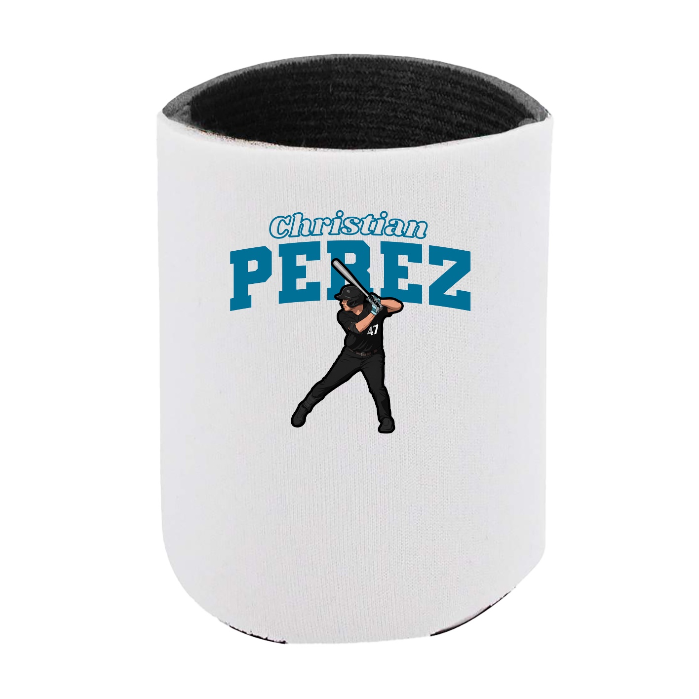 Can Holder — Name Arch in White