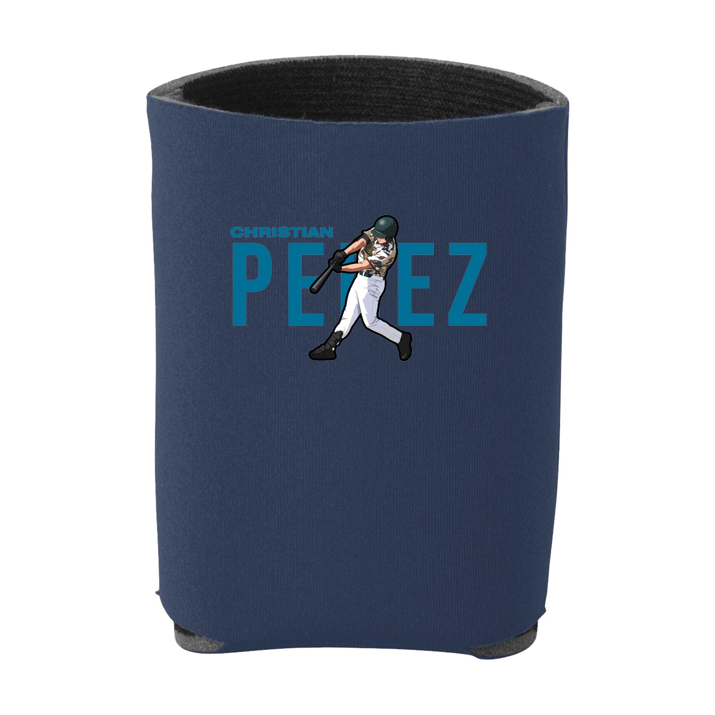 Can Holder — Player Name in Navy