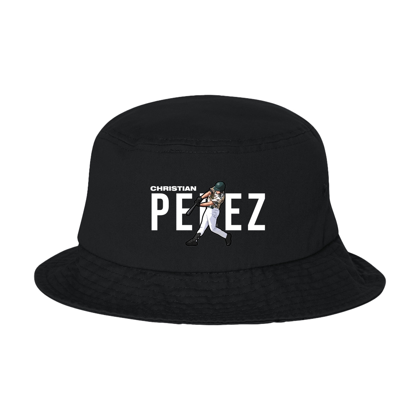 Bucket Cap — Player Name in Black