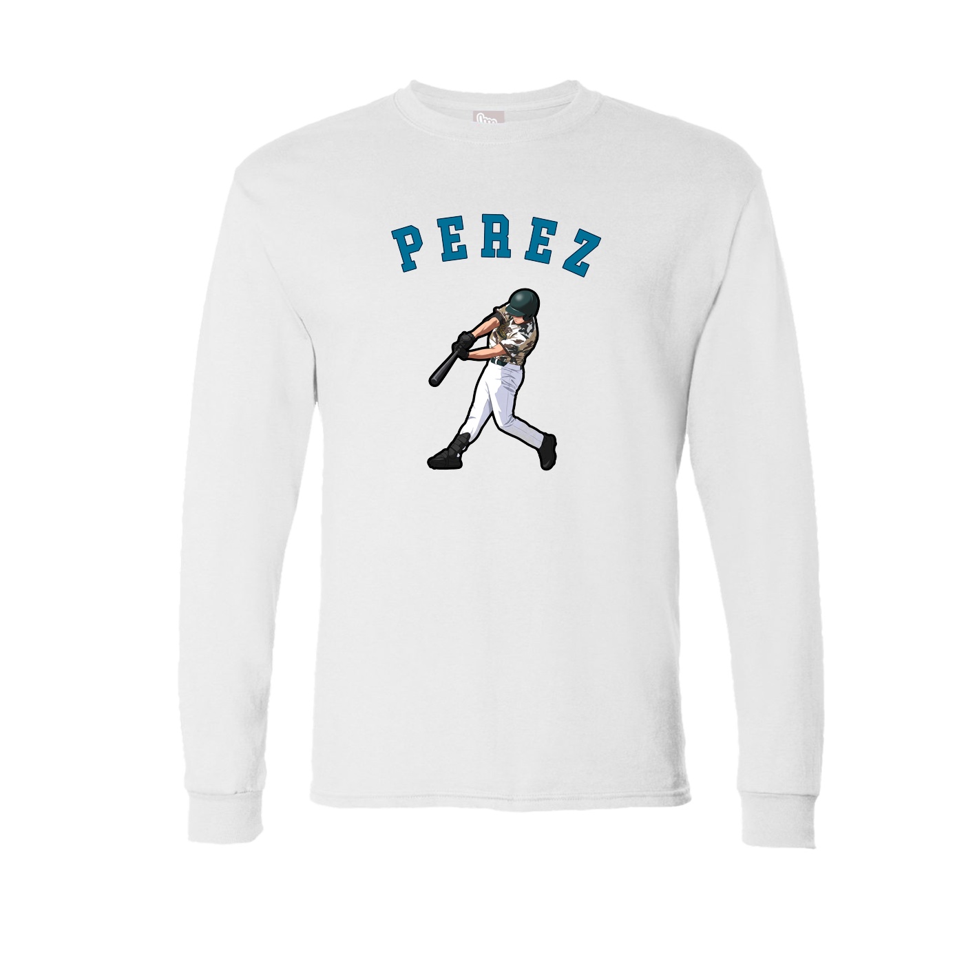 Long Sleeve Tee — Shirsey Arch in White
