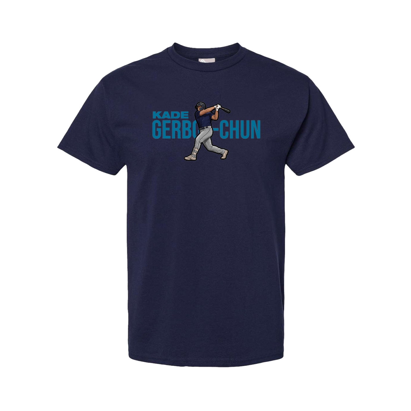 Tee — Player Name in Navy
