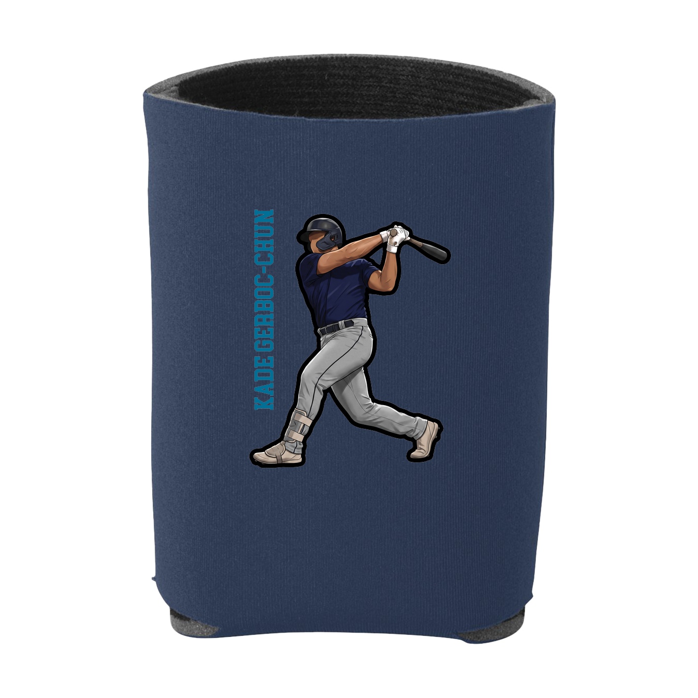 Can Holder — Name Vertical in Navy