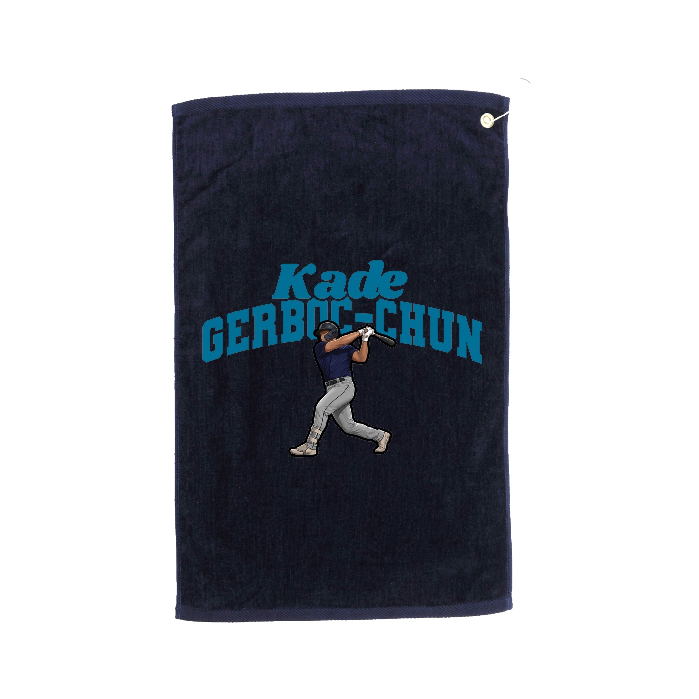 Golf Towel — Signature Arch in Navy