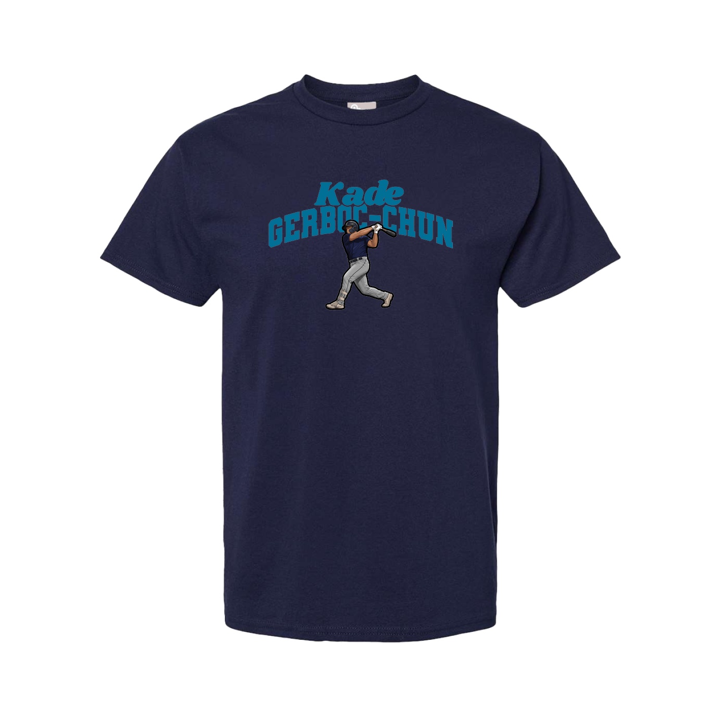 Youth Tee — Signature Arch in Navy