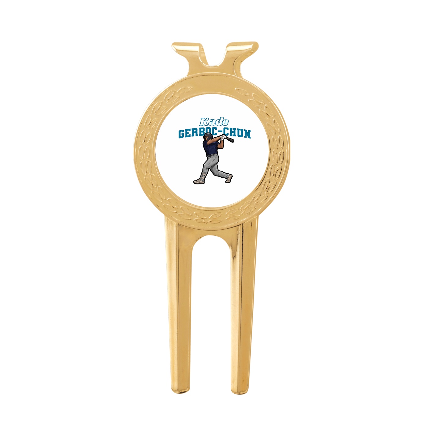 Divot Tool with Ball Marker — Name Arch in Classic