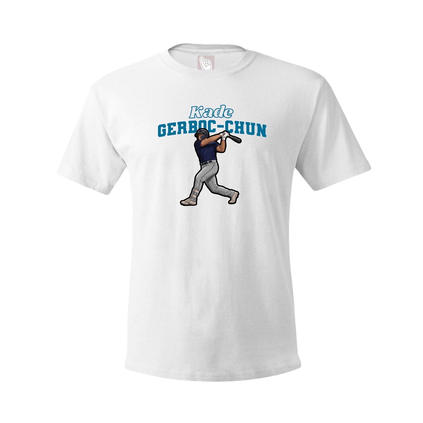 Tee — Name Arch in White