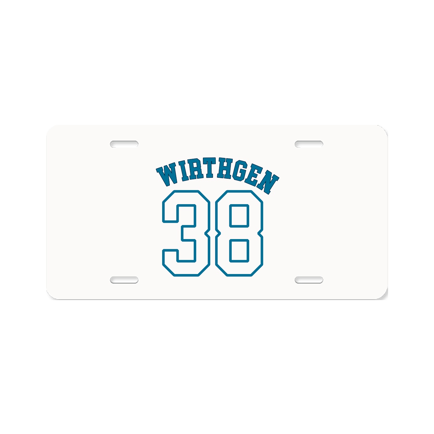 License Plate — Shirsey Arch in Classic