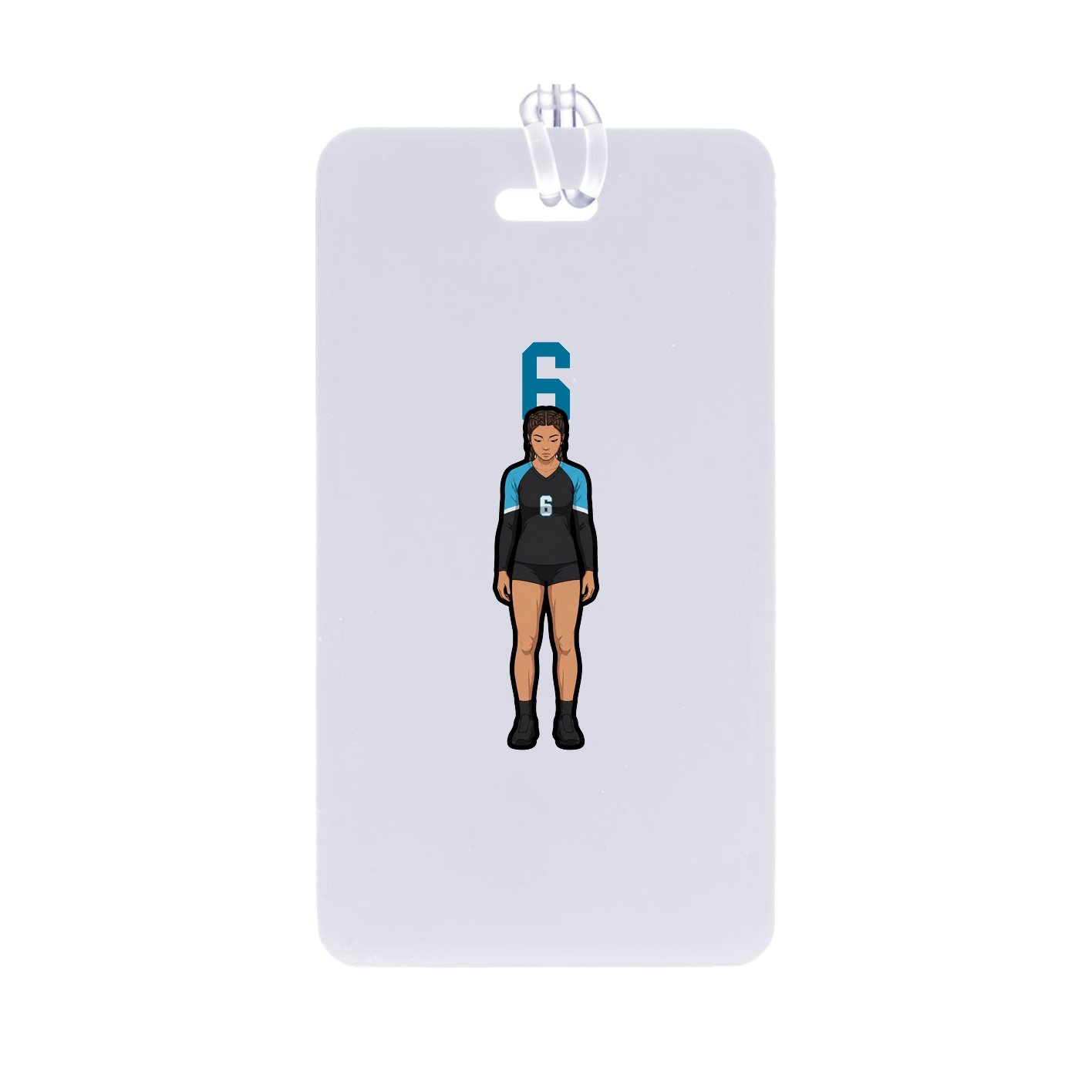 Bag Tag — Number Top in Classic