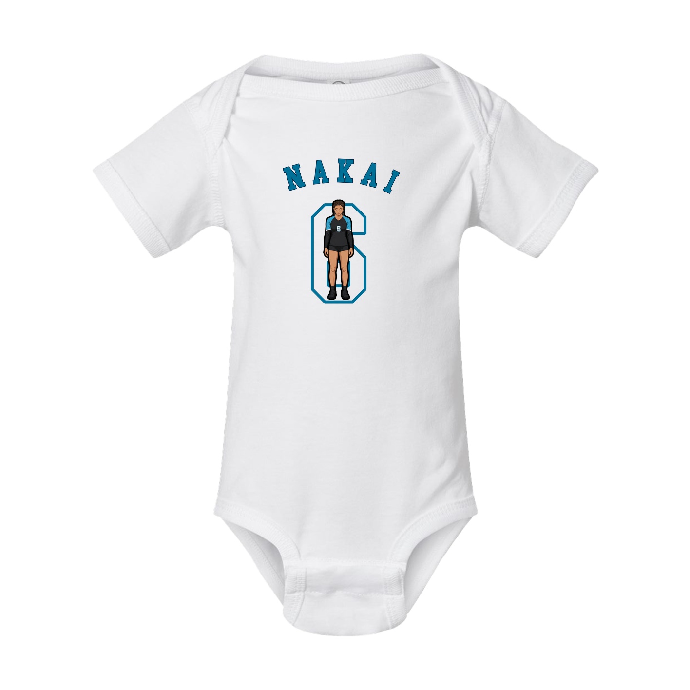 Baby Onesie — Shirsey Arch in White