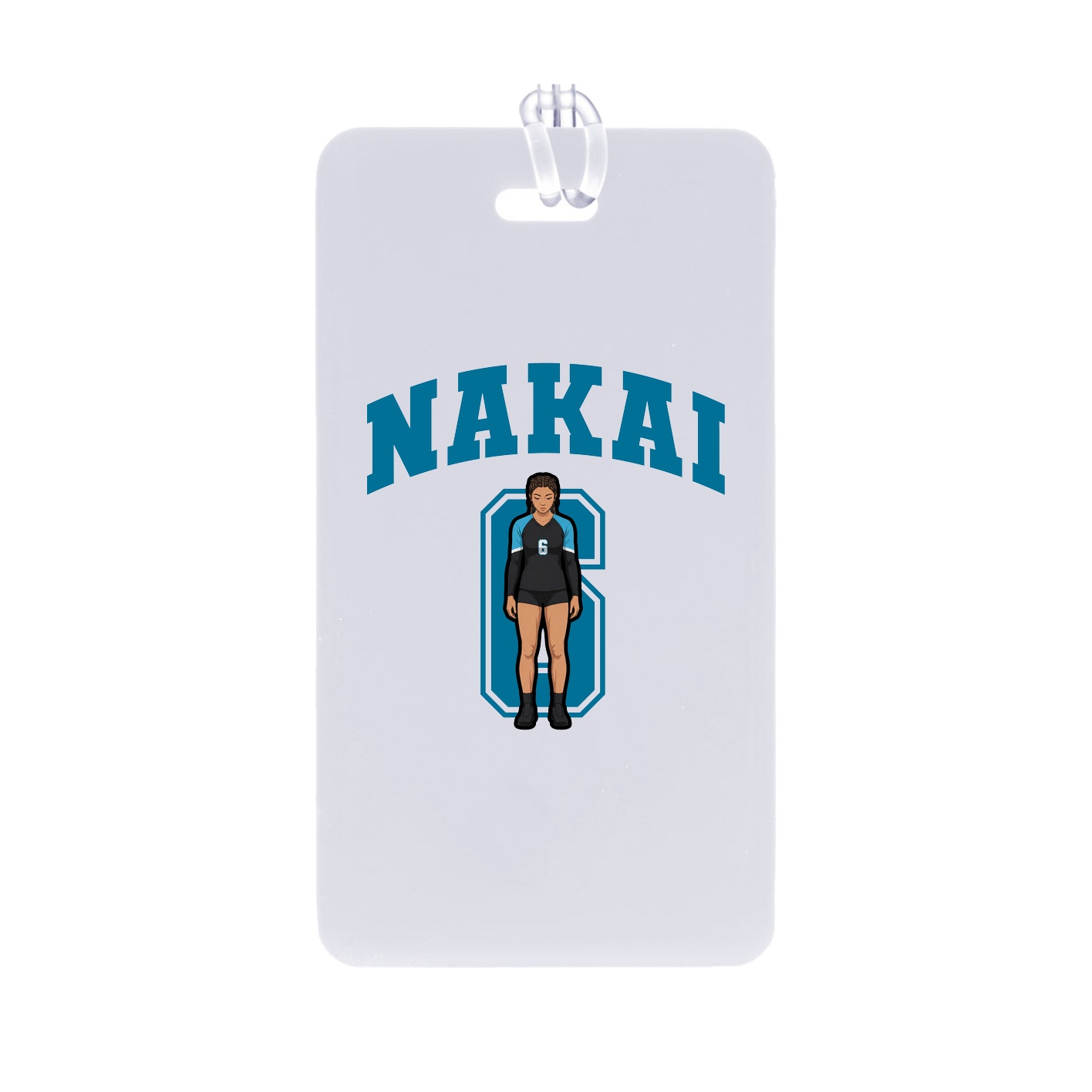 Bag Tag — Number in Classic