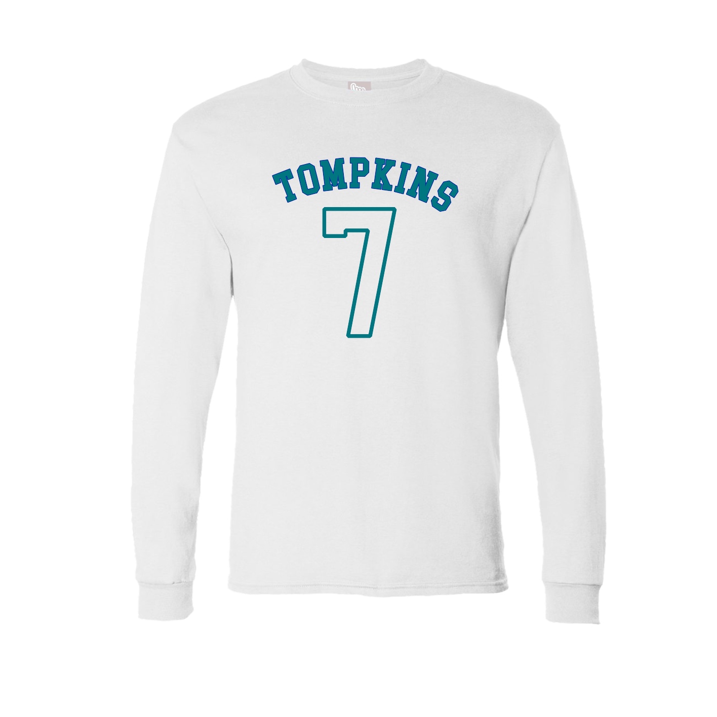Long Sleeve Tee — Shirsey Arch in White
