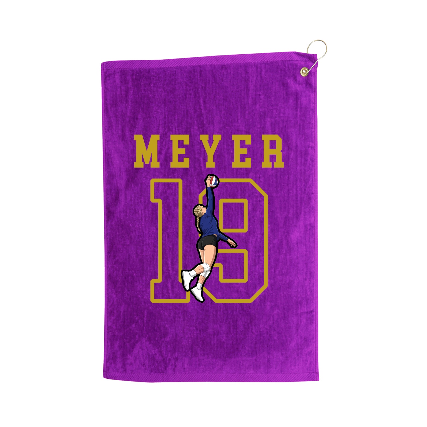 Golf Towel — Shirsey in Purple