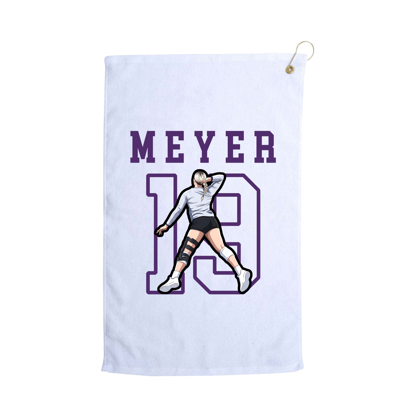 Golf Towel — Shirsey in White