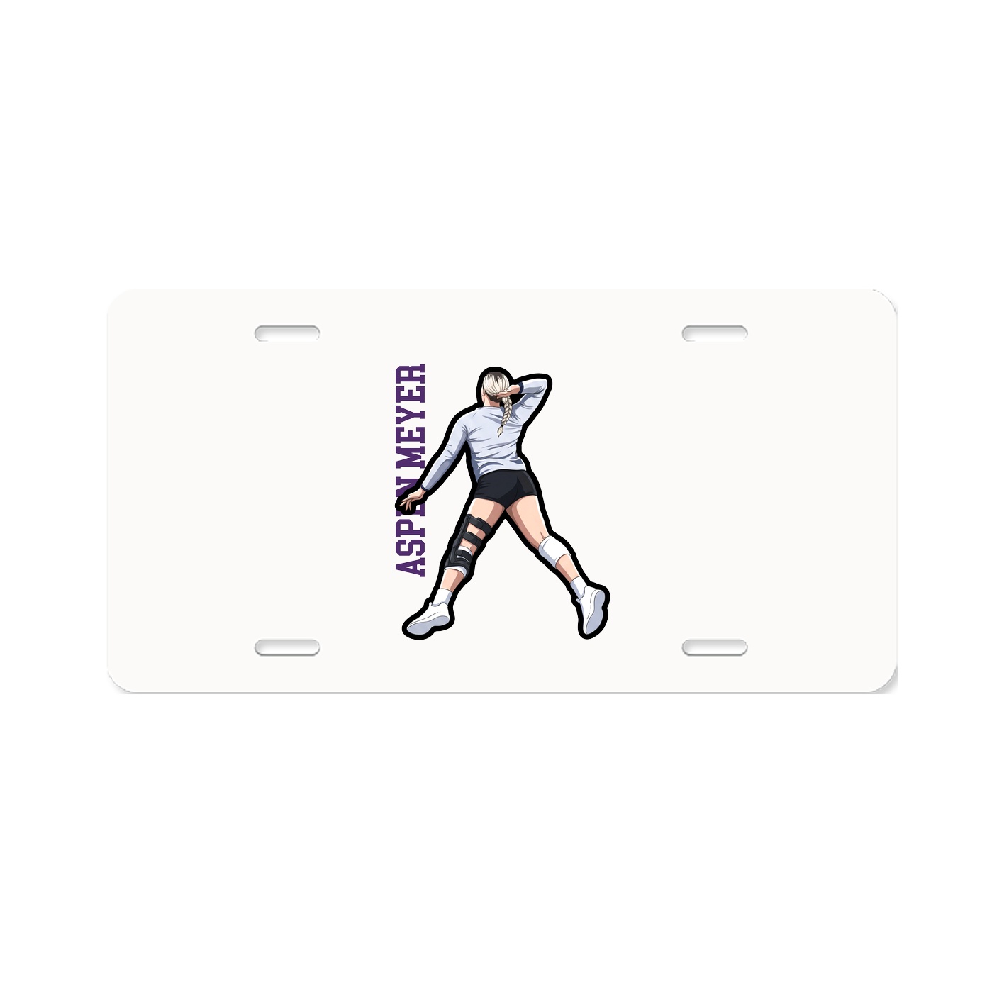 Aluminum License Plate
