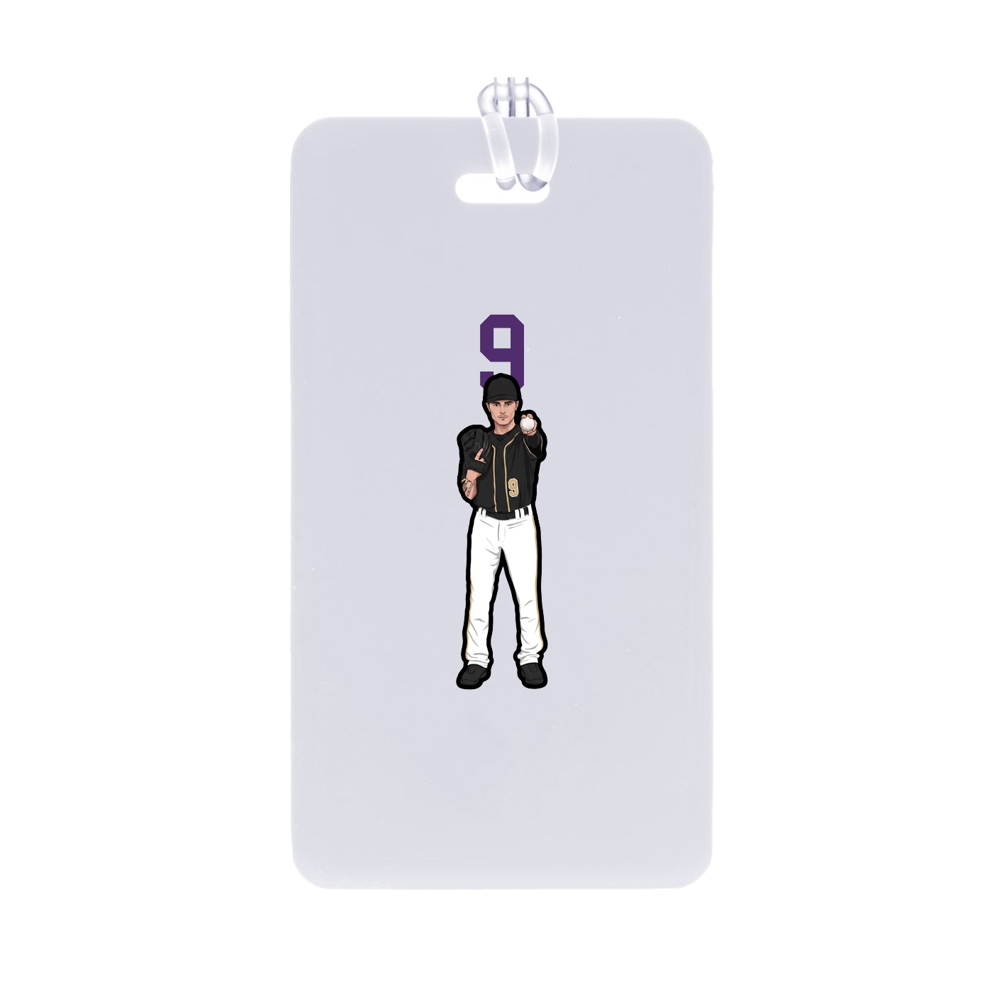 Bag Tag — Number Top in Classic