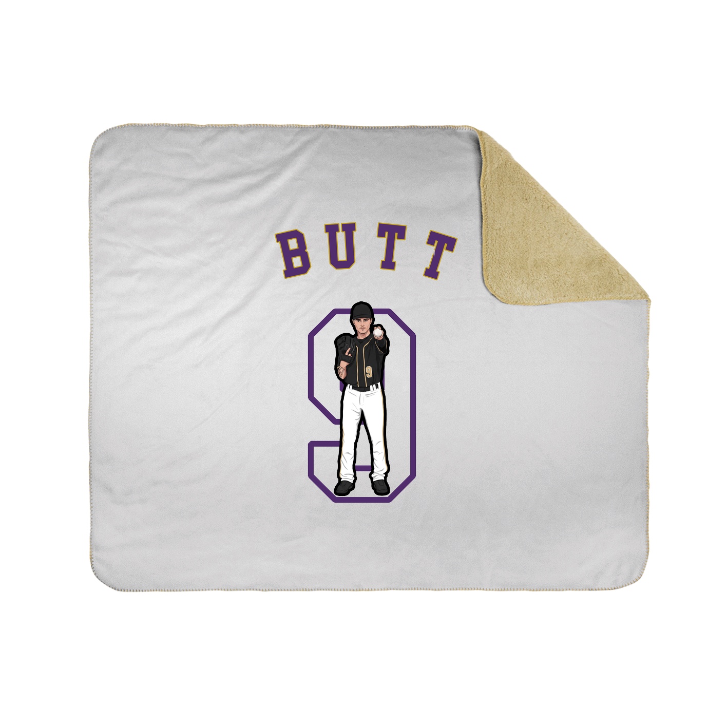 Throw Blanket — Shirsey Arch in White