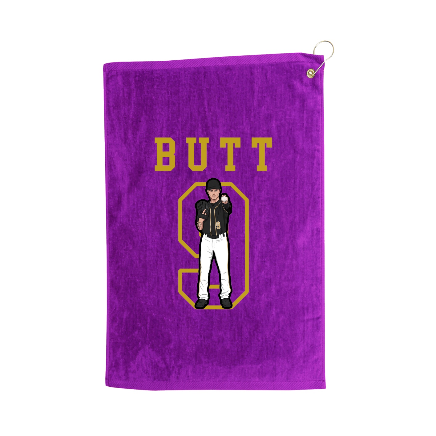 Golf Towel — Shirsey in Purple
