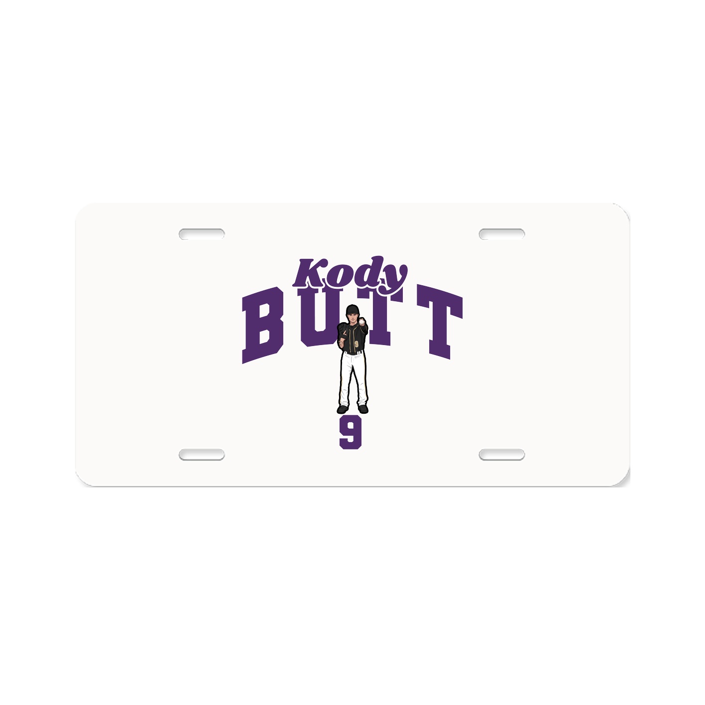 License Plate — Signature Arch in Classic