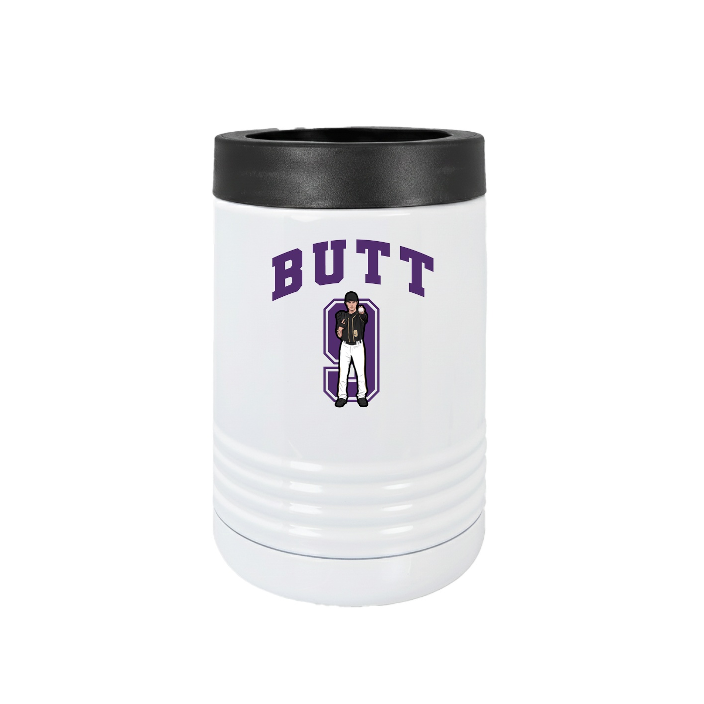 Beverage Holder — Number in White