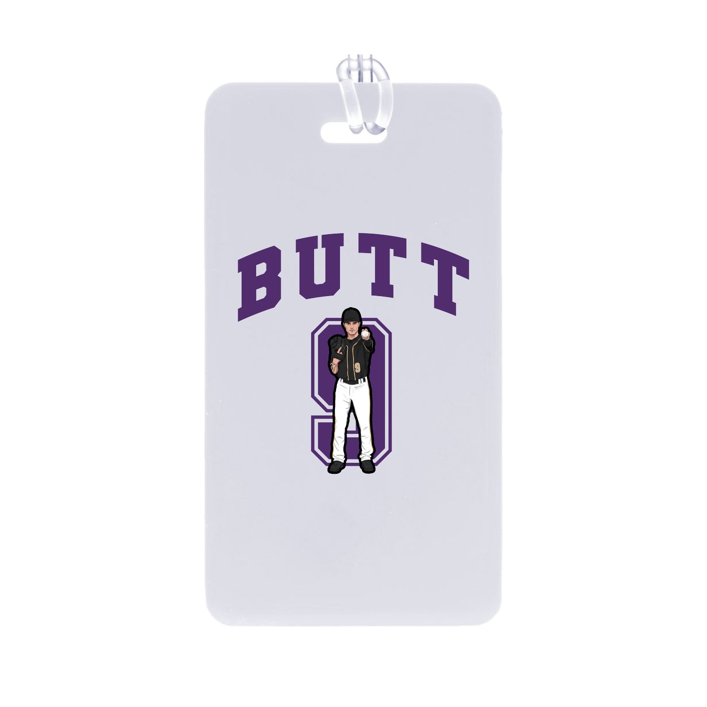 Bag Tag — Number in Classic