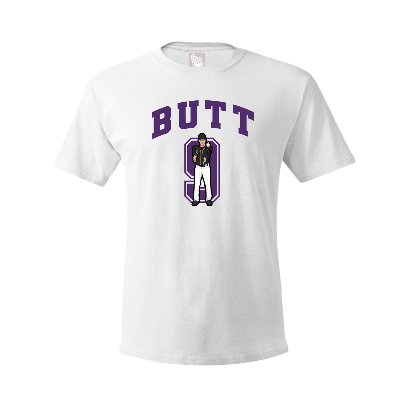 Tee — Number in White