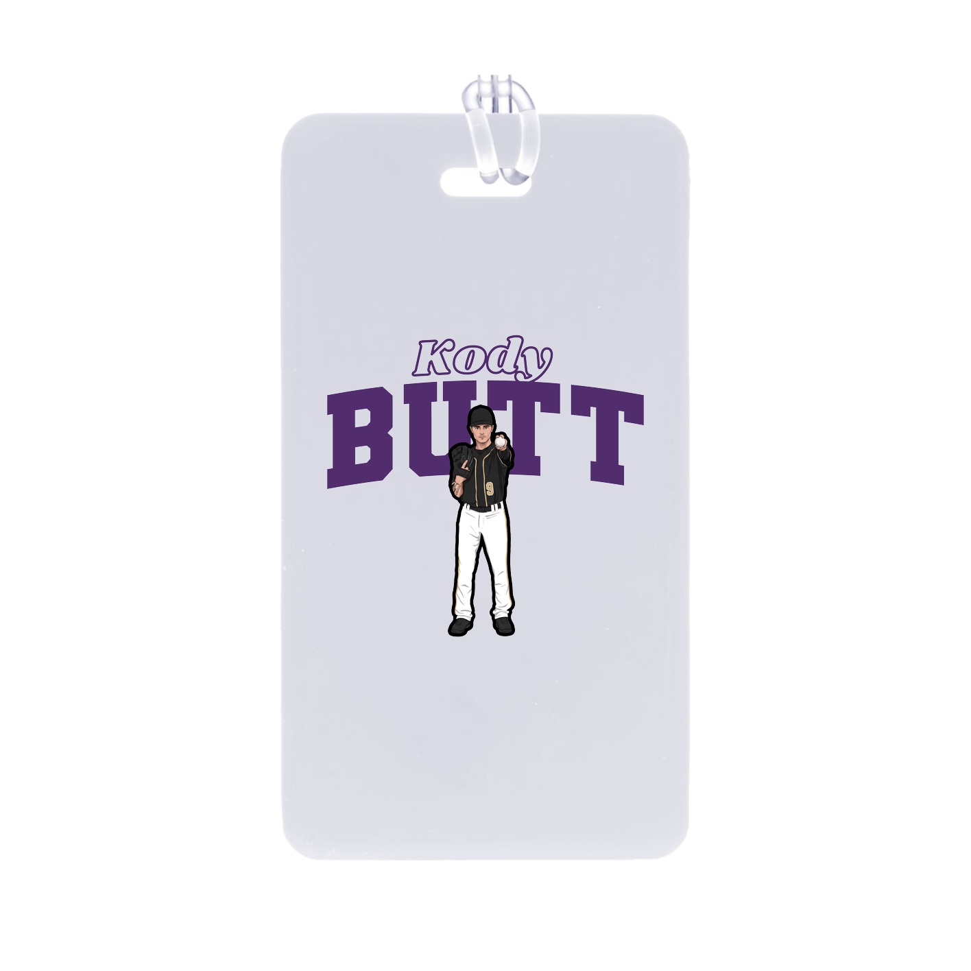 Bag Tag — Name Arch in Classic