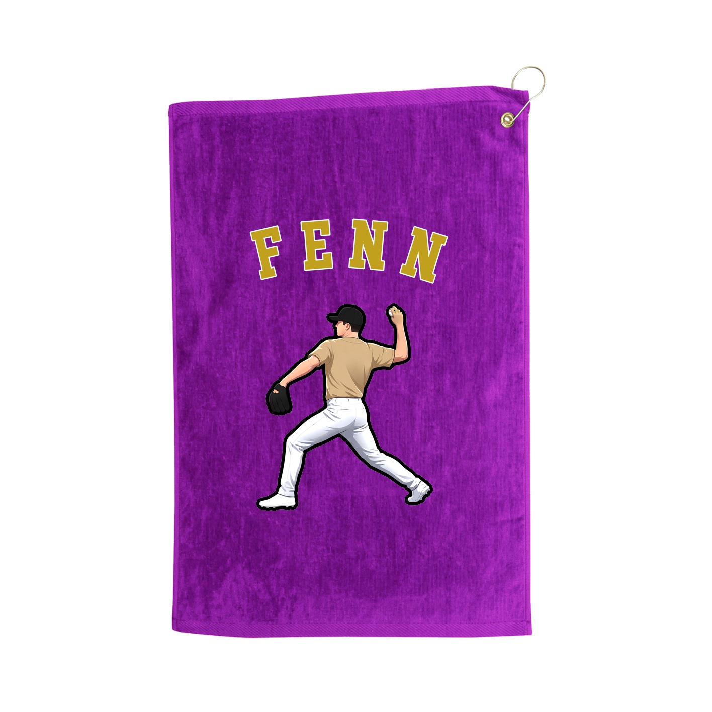 Golf Towel — Shirsey Arch in Purple