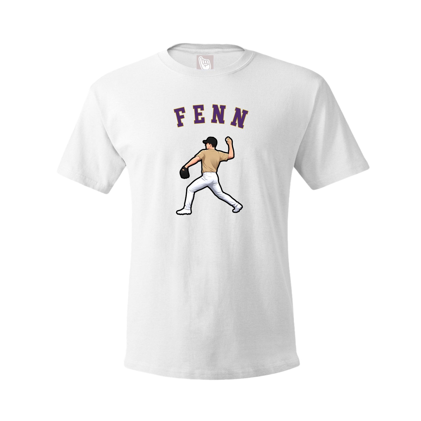 Youth Tee — Shirsey Arch in White