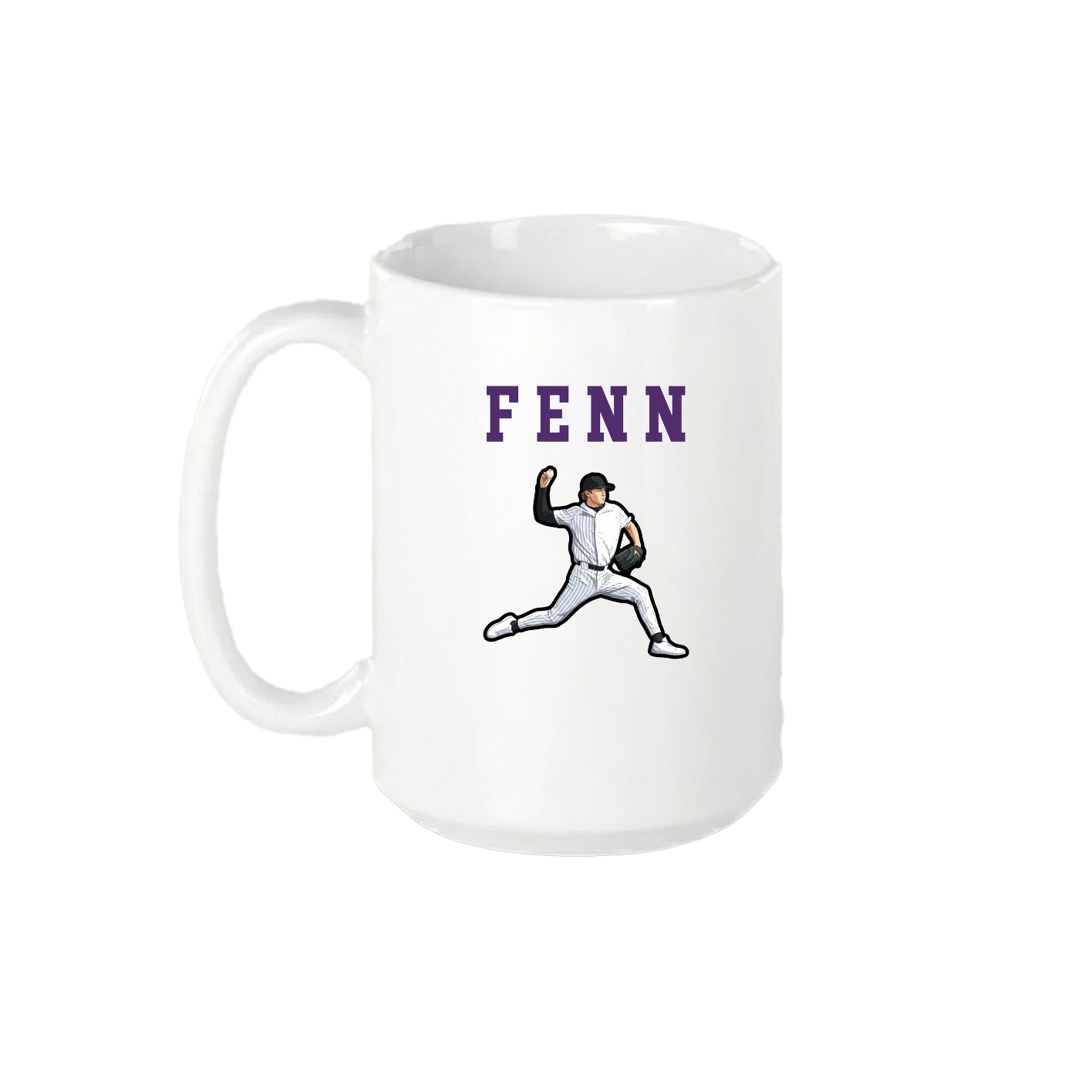 15oz Coffee Mug — Shirsey in White