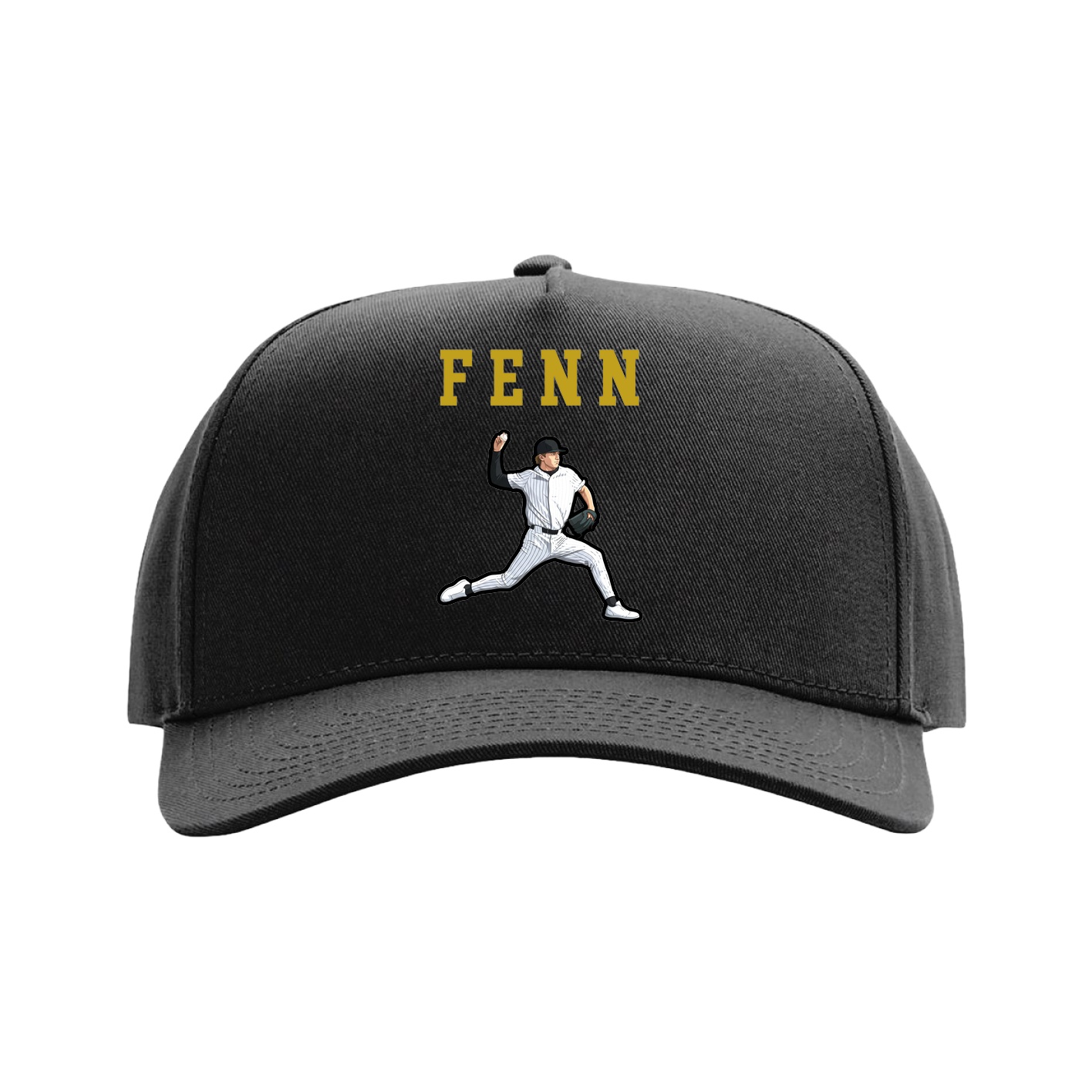 Full Fabric Five-Panel Champ Cap
