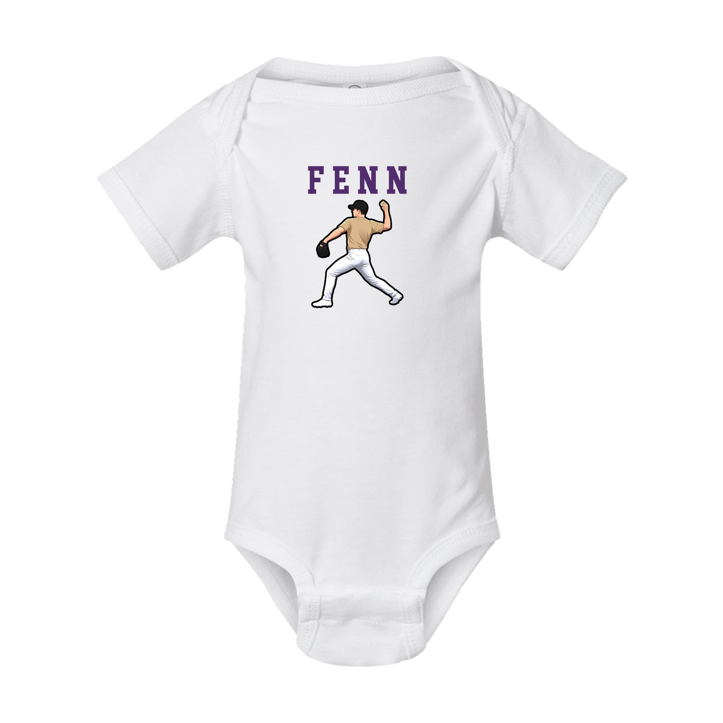 Baby Onesie — Shirsey in White