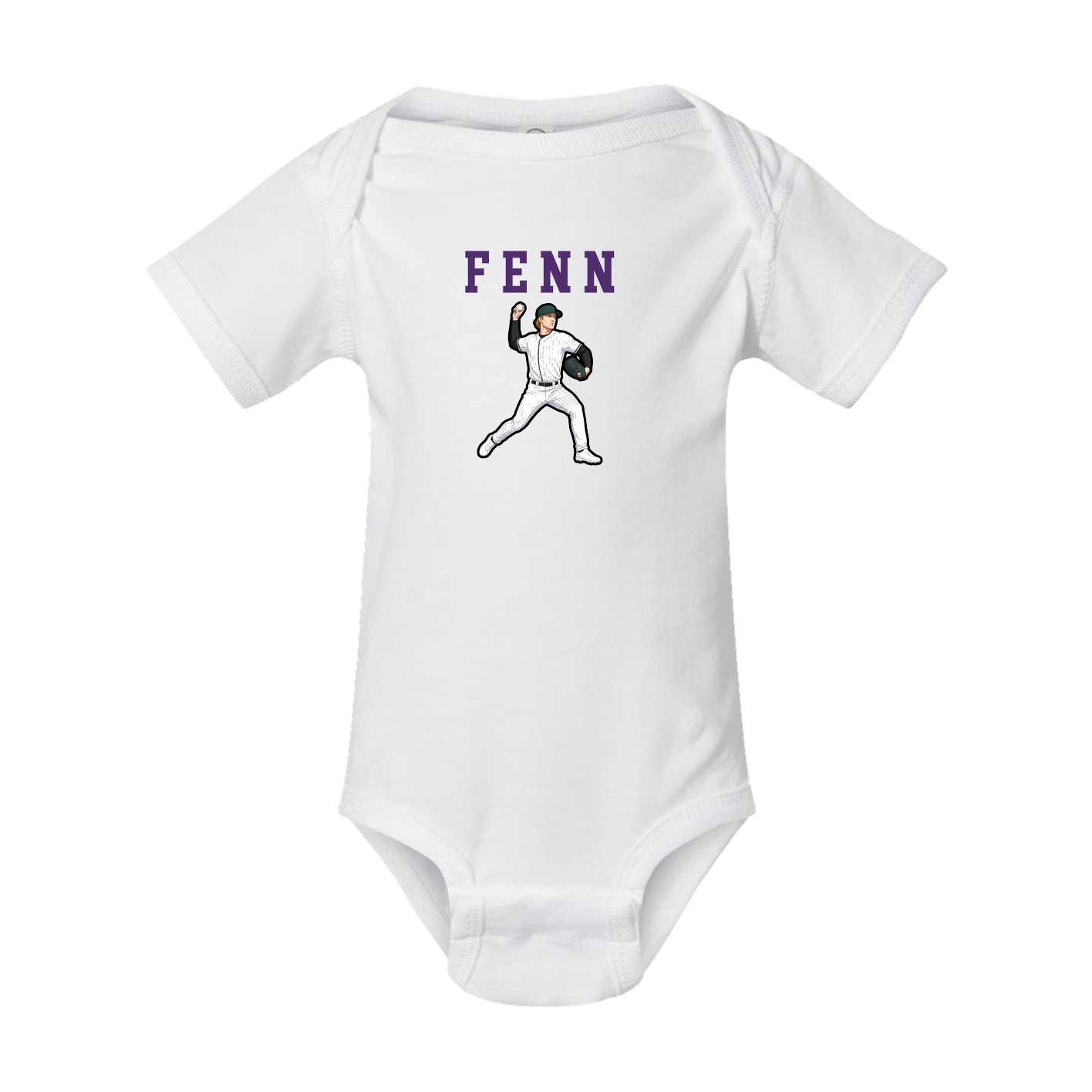 Baby Onesie — Shirsey in White