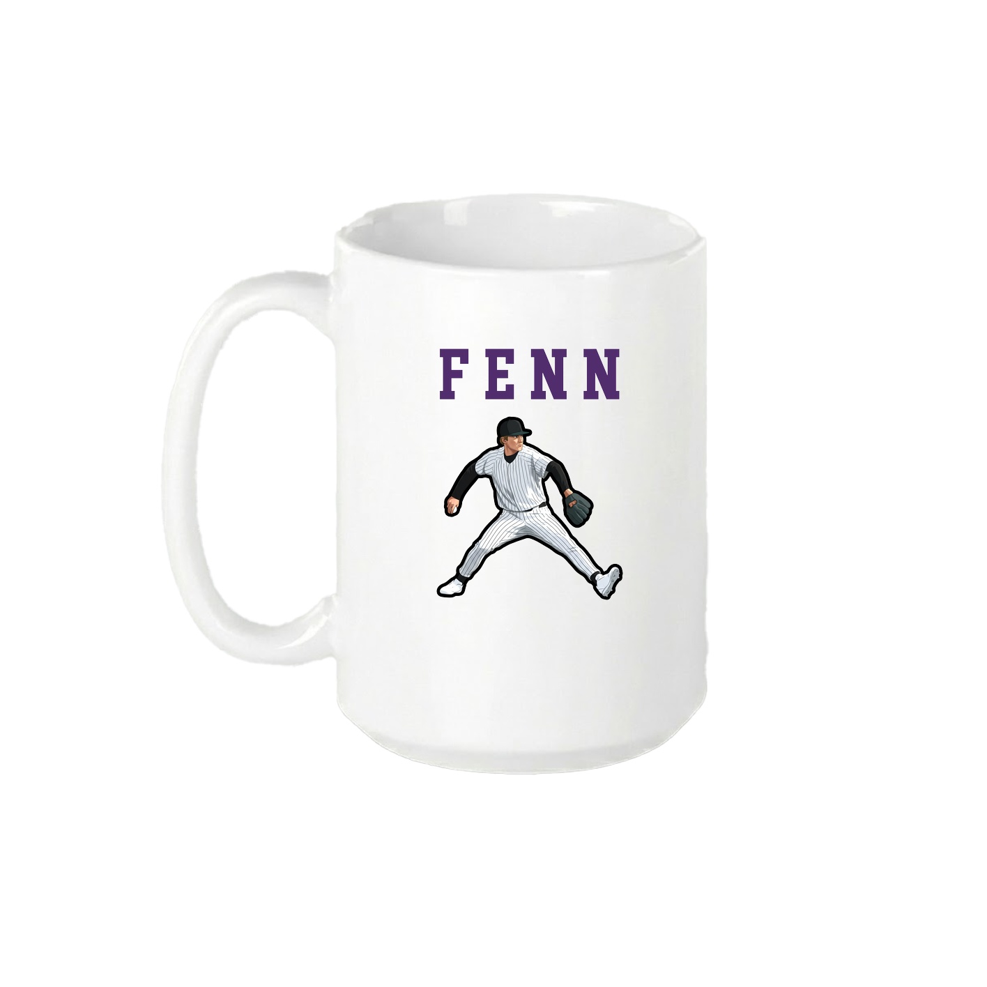 15oz Coffee Mug — Shirsey in White